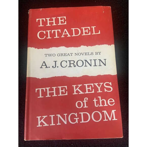 The CITADEL and THE KEYS OF THE KINGDOM by A.J. Cronin VTG 1941 Hardcover W/ DJ - Picture 1 of 4